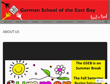 Tablet Screenshot of gseb-school.org